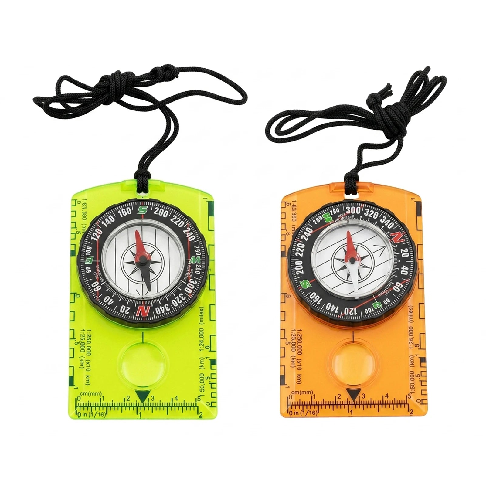 Waterproof Compass Outdoor Gadget Navigation Hiking Compass Outdoor Camping Orienteering Backpacking Map Reading Compass