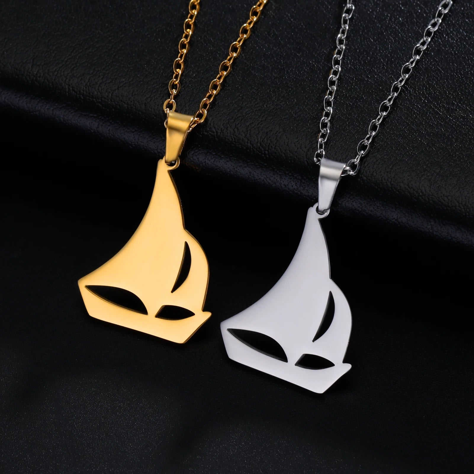 Sailboat Stainless Steel Ocean Necklace
