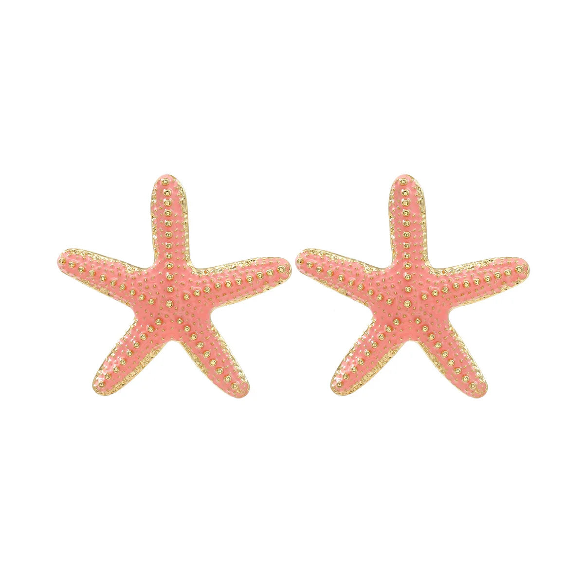 2025 Summer New Starfish Alloy Earrings