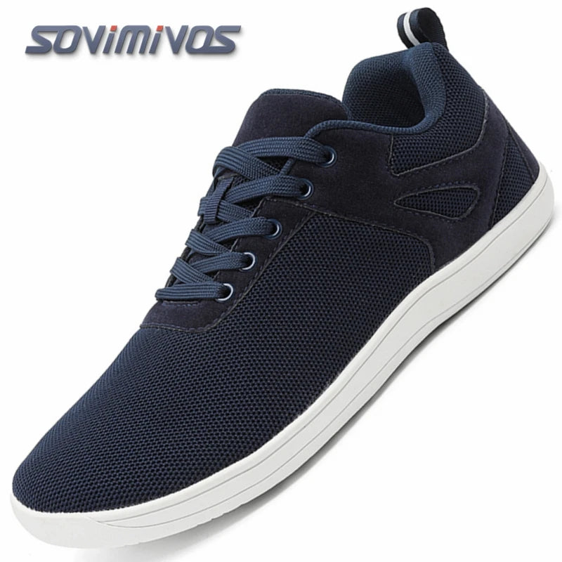 New Minimalist Shoes for Men Wide Toe Barefoot Casual Sneakers Lightweigh Outdoor Running Zero Drop Male Sneaker Tenis Masculino
