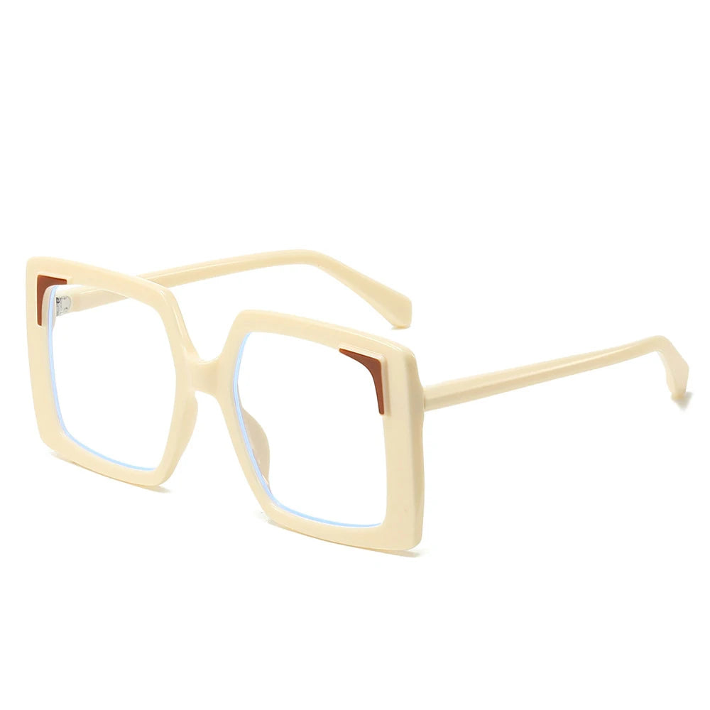 Oversized Square Sunglasses Women Big Frame 2025 Luxury Brand Fashion Sun Glasses For Ladies Retro Trendy Cateye Eyewear UV400