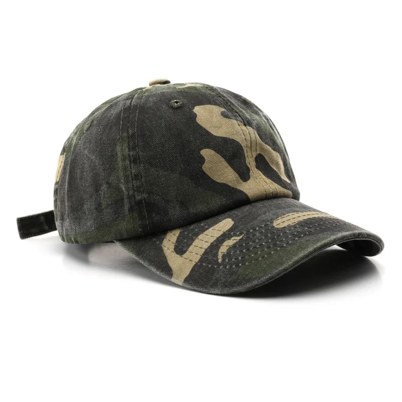 Unisex Baseball Cap Solid-color Light-coated Camouflage Sun Protection Shading Baseball Cap Engaged In Outdoor Sports Fashion