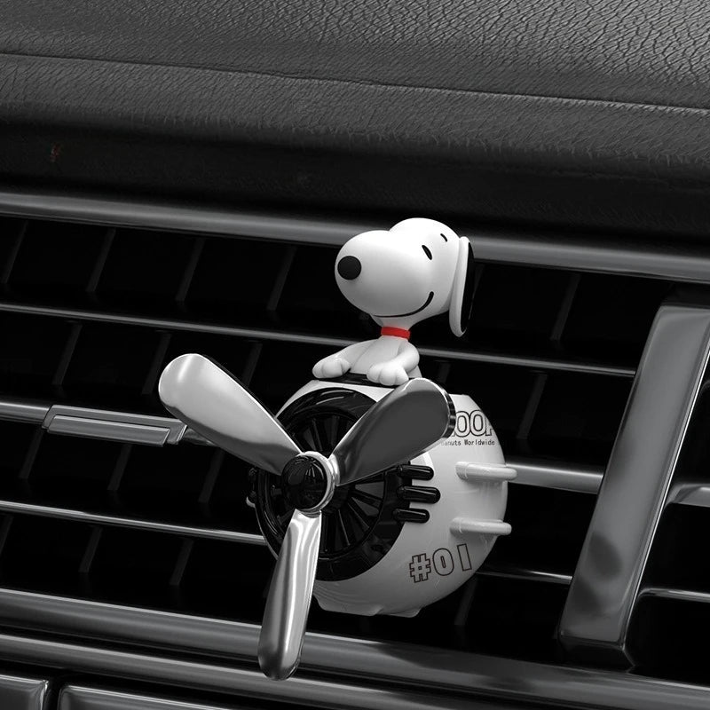 New Cartoon Creative Snoopys Car Aromatherapy Decoration Cute Car Perfume Accessories Air Outlet Cartoon Aromatherapys Gadgets - Madeinsea©