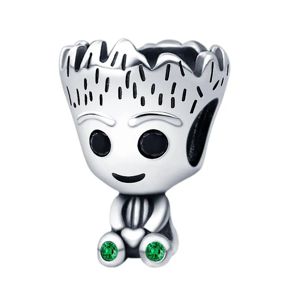 2025 new in Spider Man charm beads Hulk Iron Man 925 sterling silver charm Marvel bracelet charm DIY women's jewelry gift