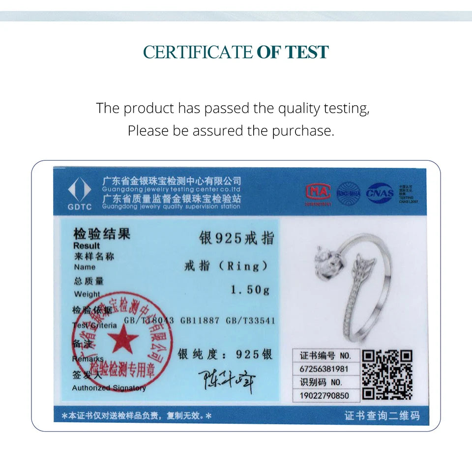 BAMOER 2025 Solid 925 Sterling Silver Arrow Heart Adjustable Ring, Fashion Adjustable Ring Minimalist Jewelry BSR666-E