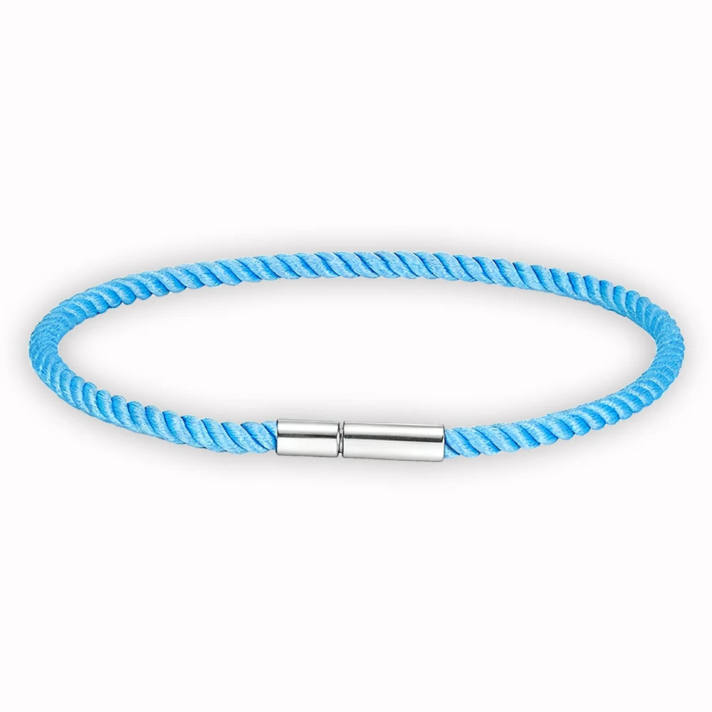 MKENDN Minimalist Grade A Rope Bracelet Men Femme Lucky Red Thread Braclet Attract  Magentic Couple Wealth Prosperity Gifts