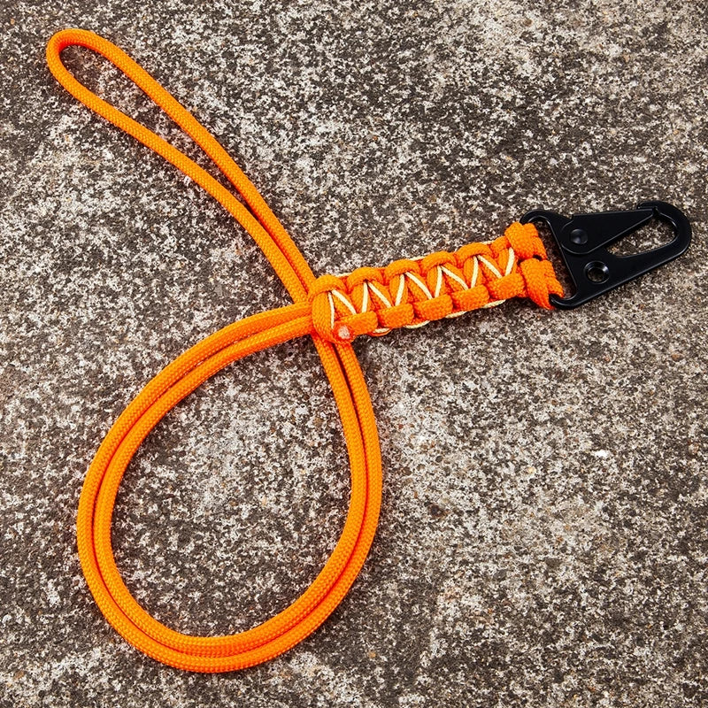 Outdoor Rock Climbing Eagle Beak Snap Clip Hanging Neck Jawbone Knot Lanyard For iPhone Camera Holder ID Pass Card Badge Holder