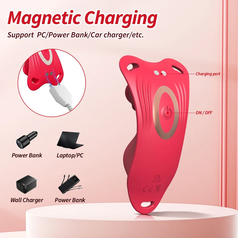 Remote Control Wearable Panty Vibrator Female 10 Vibration Control Mode Rose Chicken Ring Clitoral Stimulator Adult Sexy Toys 18