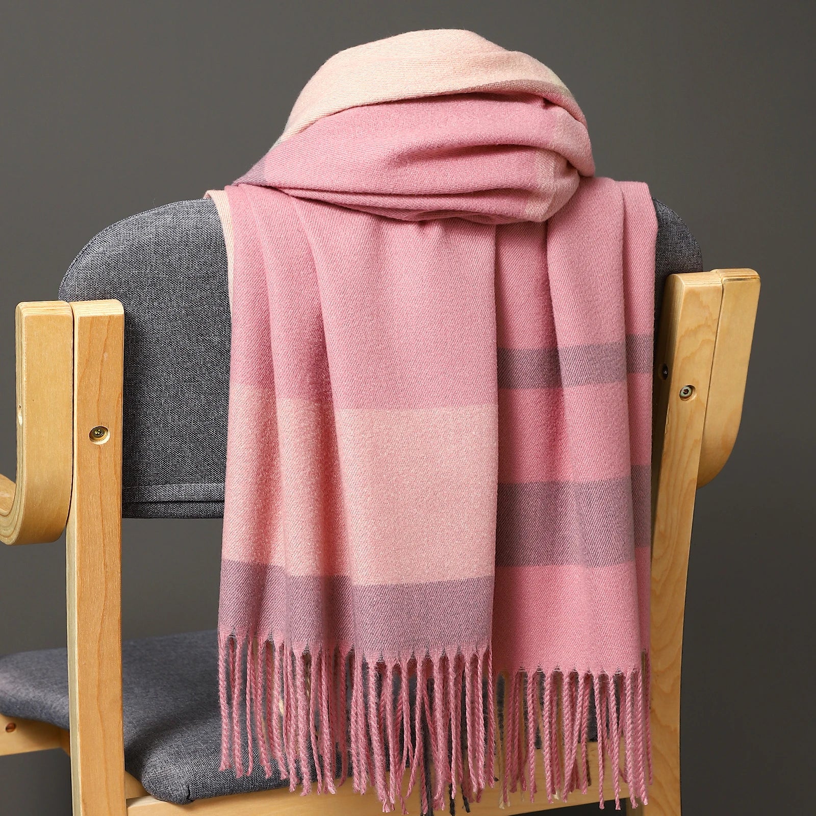 200*70cm Oversize Classic Plaid women scarf Cashmere Shawl men wrap Superior quality thickening female bandanna pashmina muffler