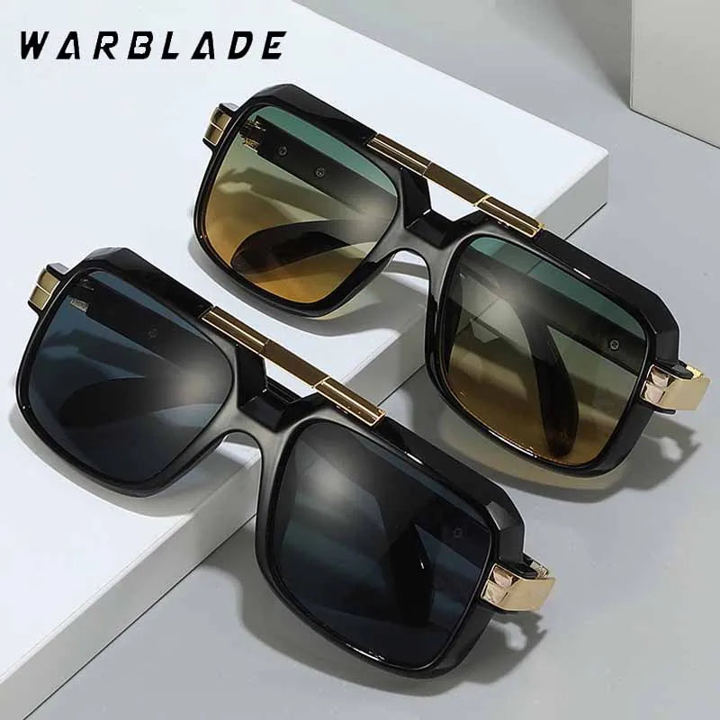High Quality Double Bridge Pilot Sunglasses Men Oversized Vintage Retro Driving Outdoor Sports Women Glasses Beach Eyewear UV400
