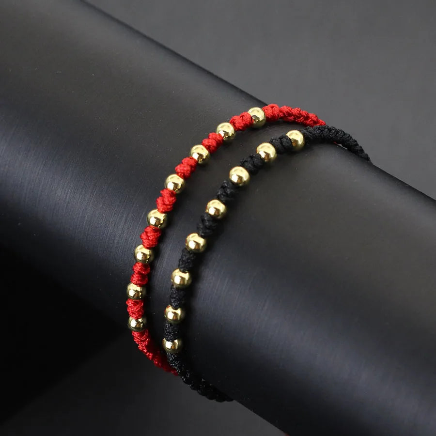 Handcrafted Lucky Red Thread Bracelet For Women Adjustable Casual String Macrame Braslet Pulsera Cuerda Best Gift For Girlfriend