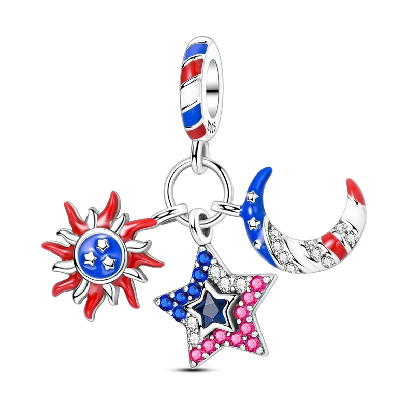 2024 neue 925 Sterling Silber Charms Perlen Fit Original Armband Halskette Charme DIY Schmuck Für Frauen Geschenk