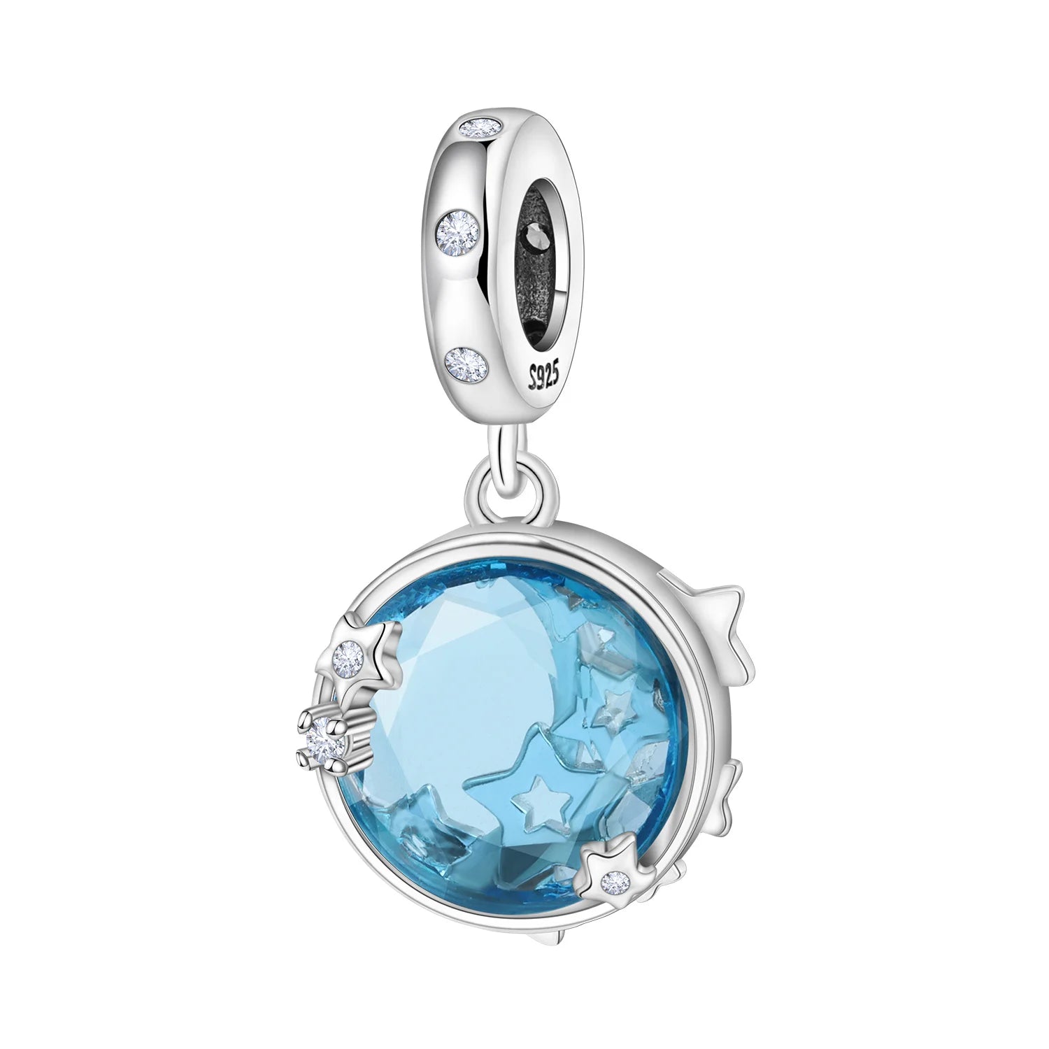 PANPOKI 925 Sterling Silver Switchable Book Pendant Beads Original Pendants Bracelet Charm Jewelry Party DIY Trendy Gifts