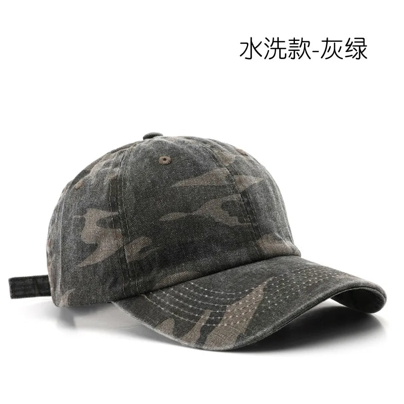 Unisex Baseball Cap Solid-color Light-coated Camouflage Sun Protection Shading Baseball Cap Engaged In Outdoor Sports Fashion