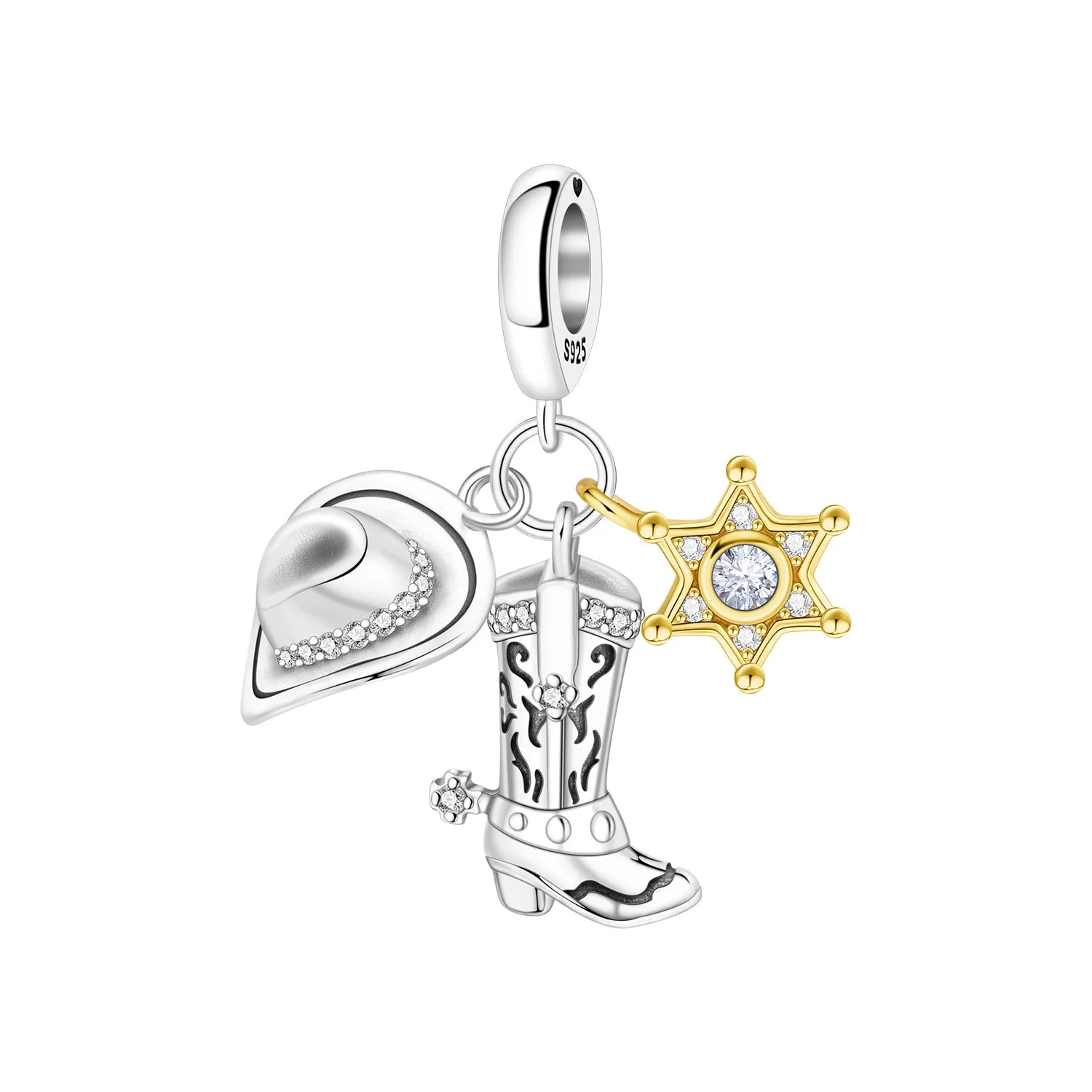 PANPOKI 925 Sterling Silver Classic Love Perfume Bottle Pendants Bracelet Charms Fit Women Jewelry Party Beads DIY Trendy Gifts