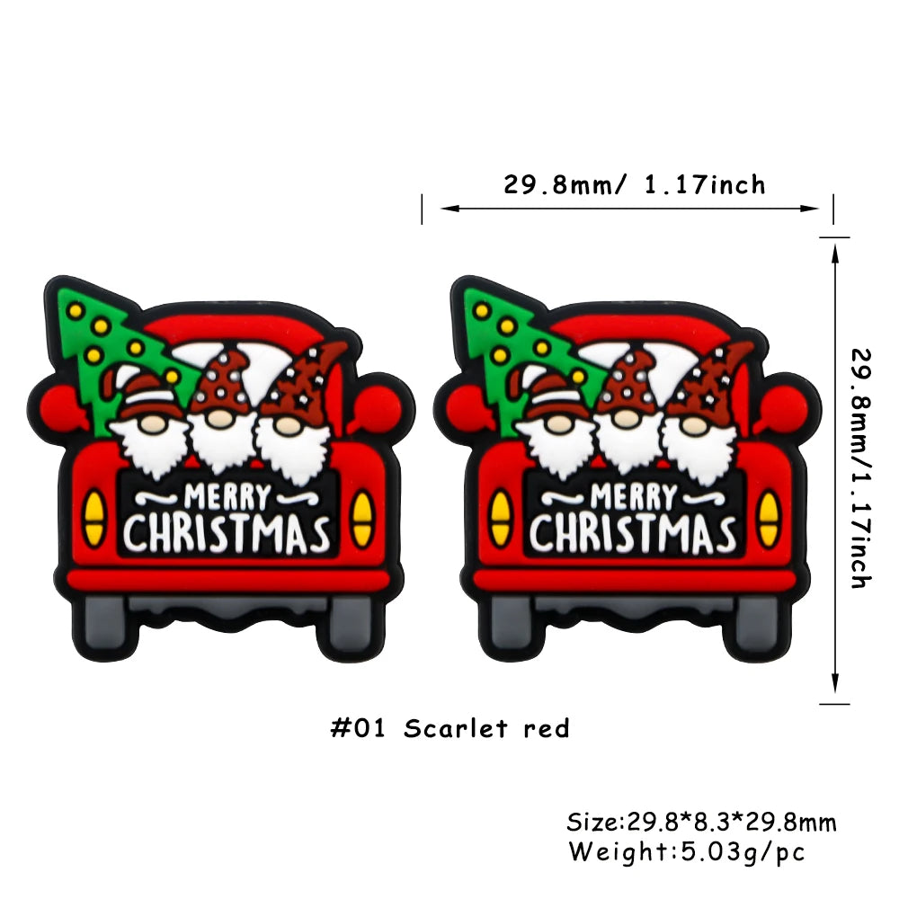 Lot de 5 ou 10 perles en silicone stéréoscopiques en forme de pingouin et de singe pour la fabrication de porte-clés et de bracelets faits à la main