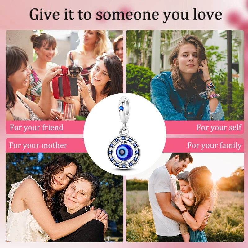 100% Real 925 Sterling Silver Charms Beads Stars Moon Pendant Fit Original Charms Bracelets Bangle DIY Jewelry Gifts