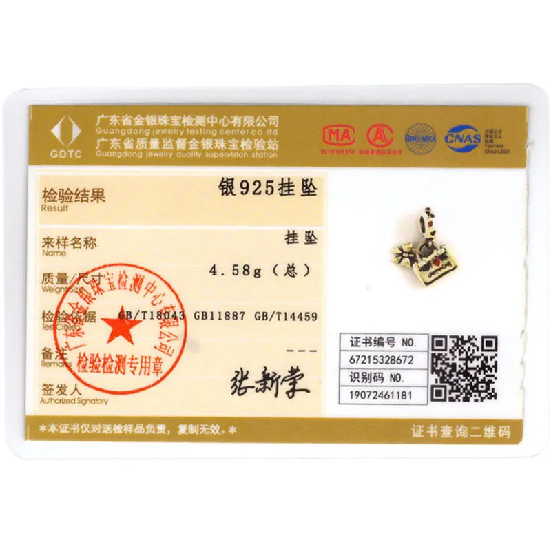 925 Silver Girl Lady Lipstick Makeup Charm Dangle Pendant Beads Fit Original Bangle Cosmetic Charms Bracelet DIY Making Jewelry