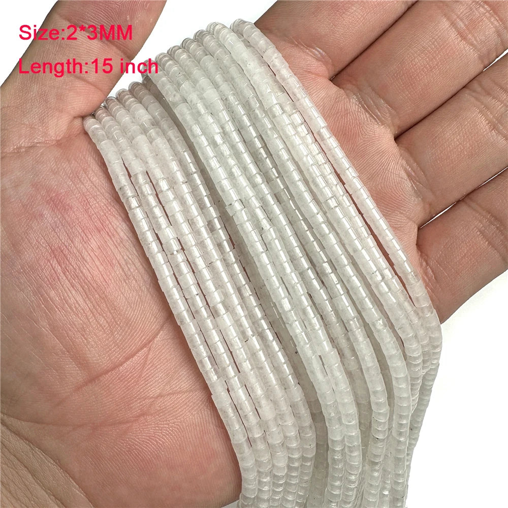 Wholesale Natural Stone Clear Quartz Crystals Beads Faceted Smooth Irregular Loose Bead For Jewelry Making Charm Accessories DIY