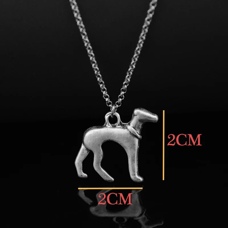 New German Shepherd&Corgi&Chihuahua&Whippet Dog Love Necklace Men Pet Charm Necklaces For Women Long Chains Party Gifts Jewelry