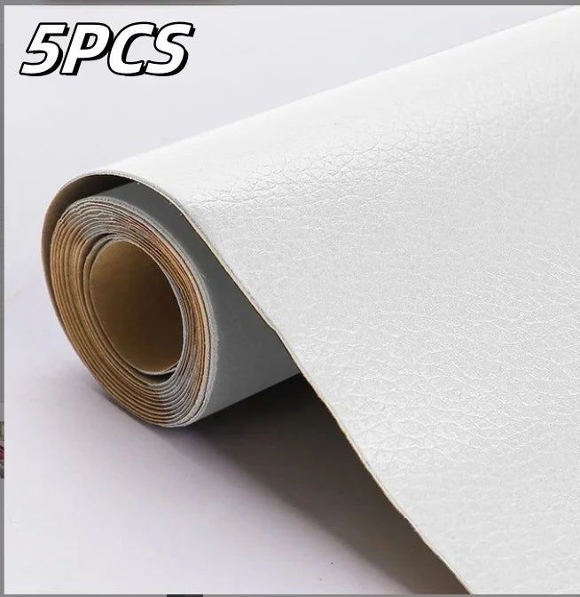 25x60CM Self Adhesive PU Leather Repair Patch Leather Patches for Furniture Car Seat Repair Leather Repair Tape Black