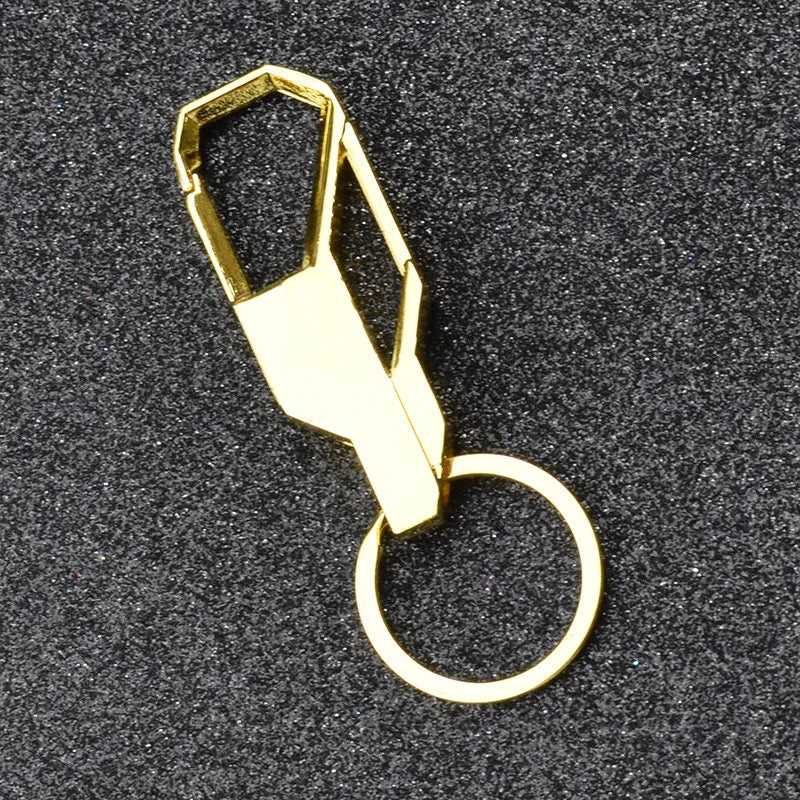 MKENDN Punk Style Key chain Key ring Silver Color metal inlay keychain for Classic men car key Chain Romantic Gift For Man Women