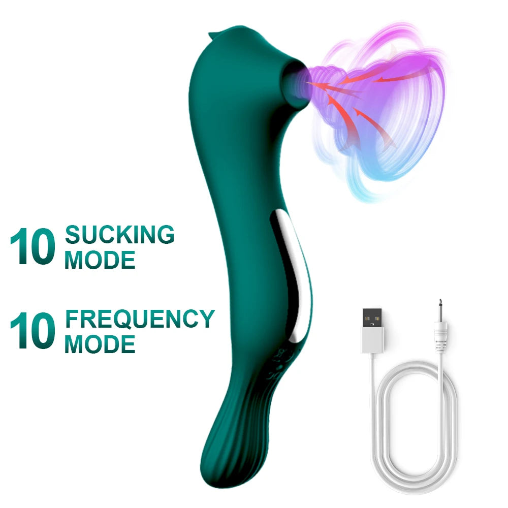 20 Powerful Vibration Modes Sucking Vibrator Female Vagina Massager G-Spot Clitoris stimulator Vacuum Suction Sex Toys for Women
