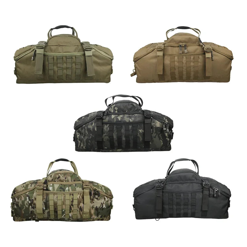 40L 60L 80L Navy/Military Molle Tactical Duffle Bag