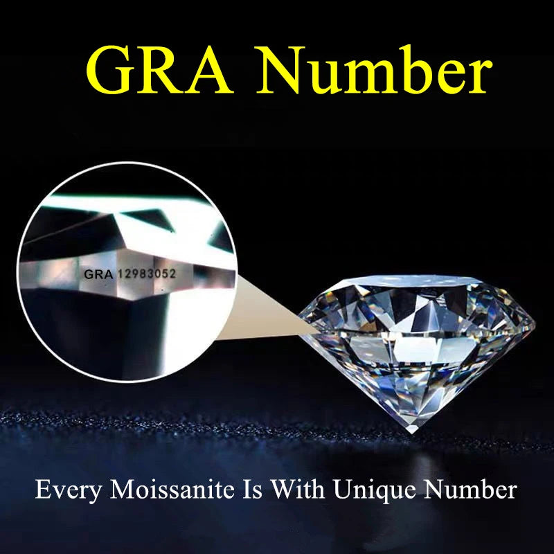 DJMAX 1ct White Gold Plated Moissanite Drop Earring for Women Sparkling Wedding Jewelry 100% 925 Solid Silver Earring Wholesale