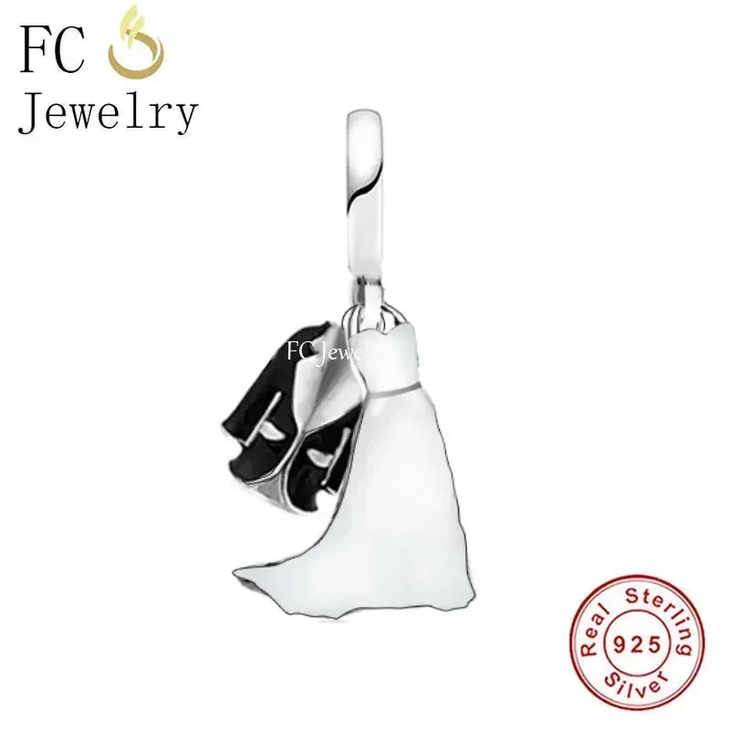 Fit Original Pan Charms Bracelet 925 Silver Profession Hobby Sport Cook Rock Muisc Makeup Game Fitness For Making Berloque - Madeinsea©