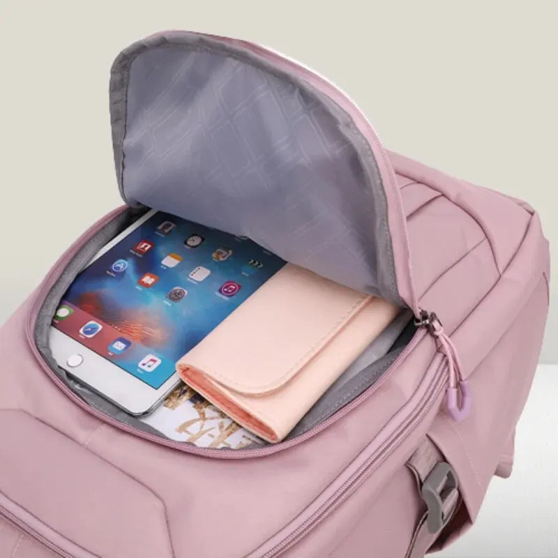 Water Resistant Nylon Large Backpack For Women - Madeinsea©