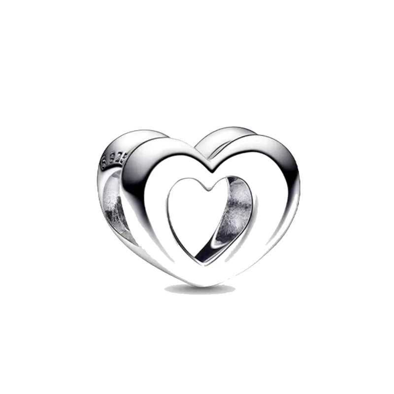 2025 Europe NEW 925 Sterling Silver Family Charm Dangle Pendant Bead Fit Women Original Bracelet Jewelry For Gift Mom Brother