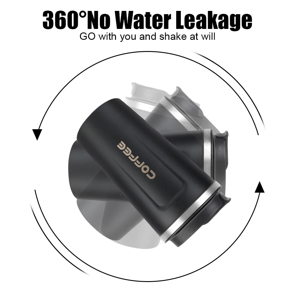 Leak_Proof Travel Thermo Cup Thermo Cafe 510ML Coffee Mug Temperature Display Car Thermos Mug for Tea Water Coffee