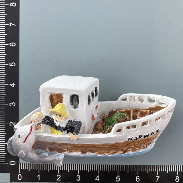 Europe Norway 3D Fridge Magnets Tourism Souvenir Refrigerator Magnets Sticker Collection Handicraft Decoration Articles