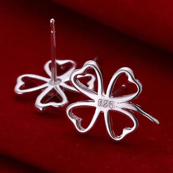 Top Quality 925 Sterling Silver Earrings Simple Round Circle Hoop Earrings For Woman Fashion Wedding Engagement Charm Jewelry - Madeinsea©