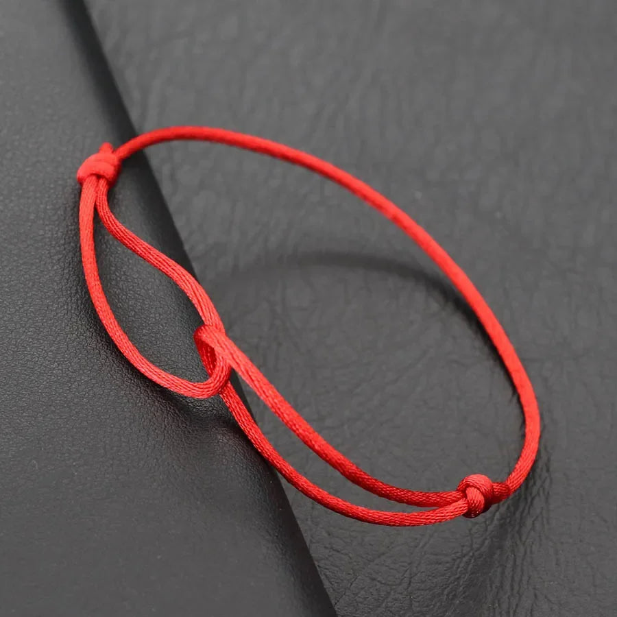 Multicolor 2mm Grade A Thin Rope Bracelet Unisex Handmade Adjustable Simple Silk Cord Braclet Holiday Casual Beach Couple Joias