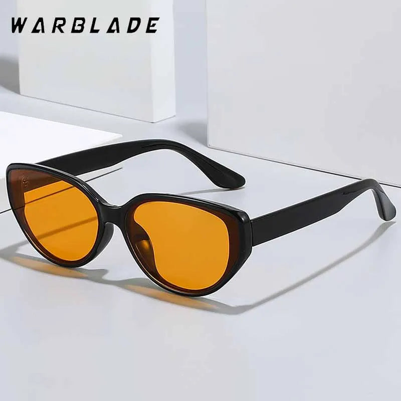2025 Y2K Punk Cat Eye Frauen Sonnenbrille Vintage Kleine Rahmen Sonnenbrille Für Männer Luxus Marke Design Outdoor Reise Brillen UV400