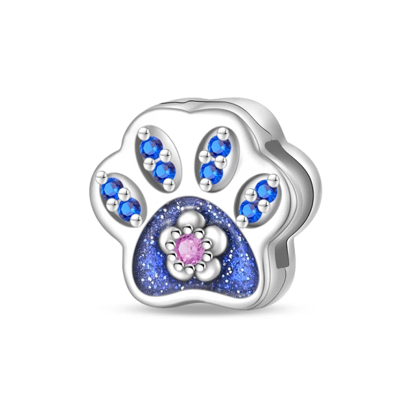 New 925 Silver Donut Protection Lotus Heart Shaped Charms Flat Beads Fit 3mm 925 Original Bracelet DIY Jewelry Birthday Gift