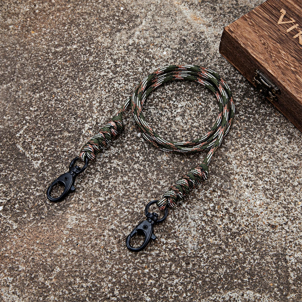 MKENDN 90cm Sunglasses Chain Men Women Glasses Mask Holder Neck Chain Outdoor Climbing Survive Paracord Eyeglasses Lanyard Strap