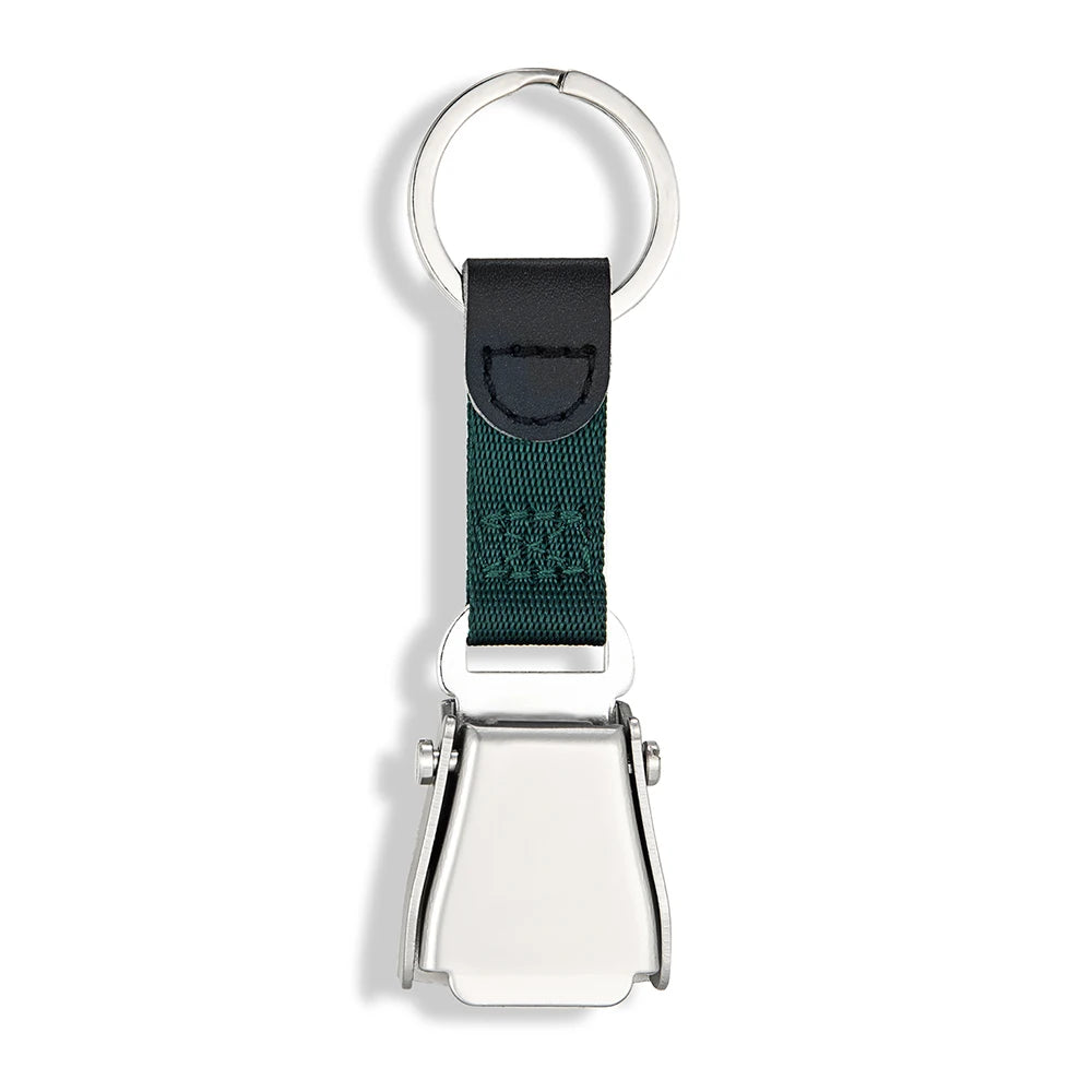 MKENDN Abnehmbarer Mini-Sicherheitsgurt-Schlüsselanhänger mit Flugzeugschnalle – ideal für Flugzeuge und Fluggesellschaften – kleines Geschenk für Luftfahrtbegeisterte