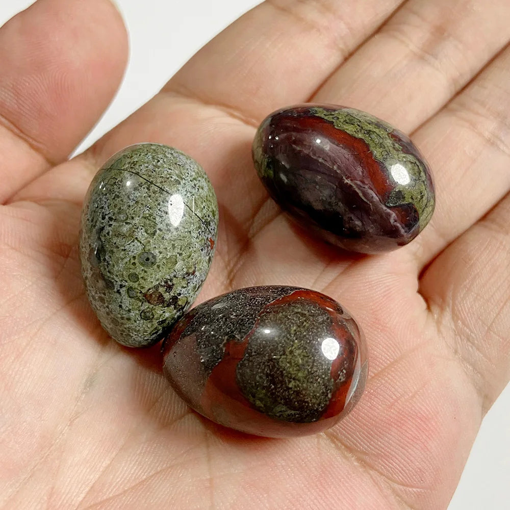 20x30mm Natural Egg Shape Stone Ornament Opal Quartzs Power Minerals Polished Reiki Fish Tank Home Decoration Jewelry Gifts