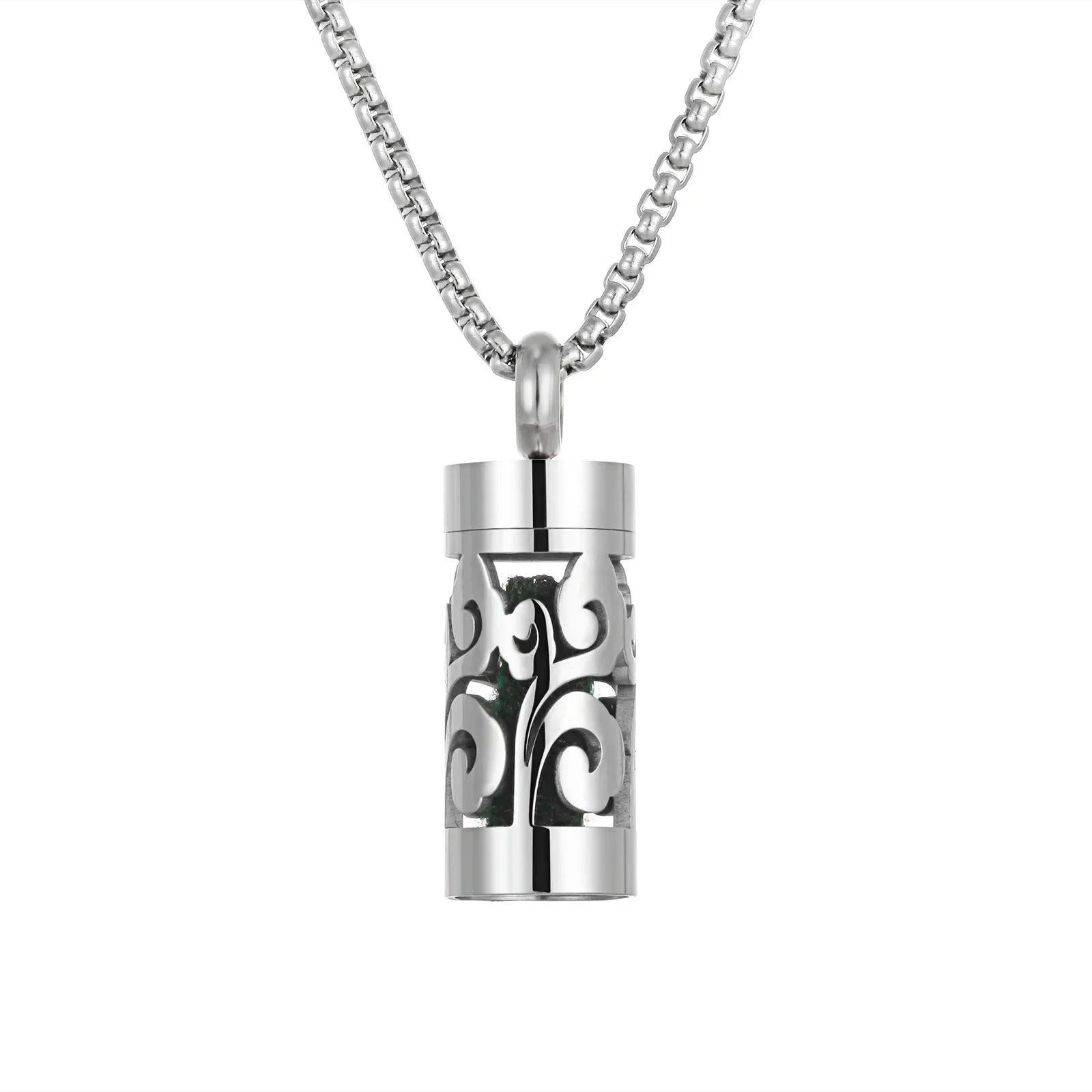 New Stainless Steel Aromatherapy Jewelry Necklaces Perfume Essential Oil Diffuser Pendant Necklace Flower Locket Aroma Necklaces
