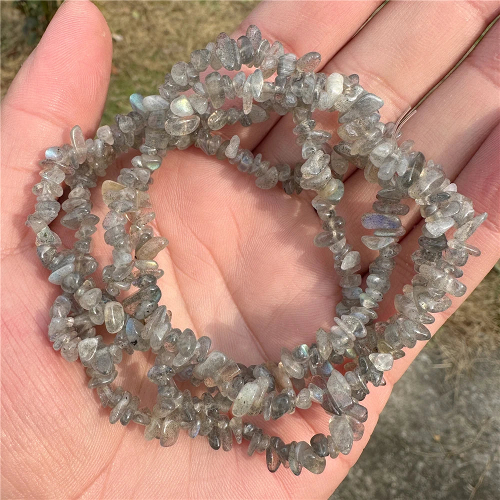 Natural Gravel Stone Beads Lapis Lazuil Bostwana Sodalite Chips Bead For Necklace Earrings Bracelets Jewelry Chain Beaded 3-5mm