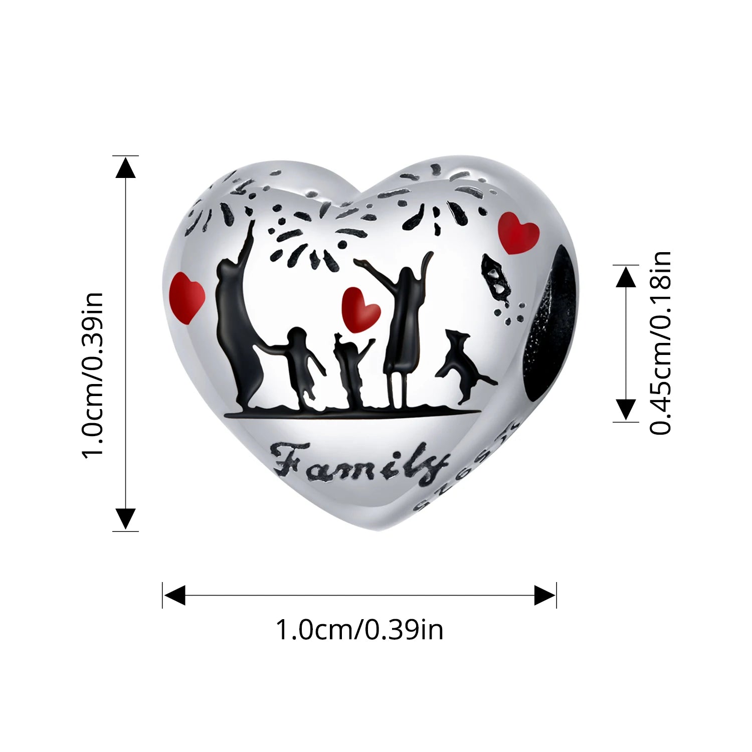 BAMOER Heilender lila Kristall Unendlichkeitsanhänger Sternenamazonit-Charm Auge des Horus Passend für Original-Armbänder DIY-Schmuckzubehör