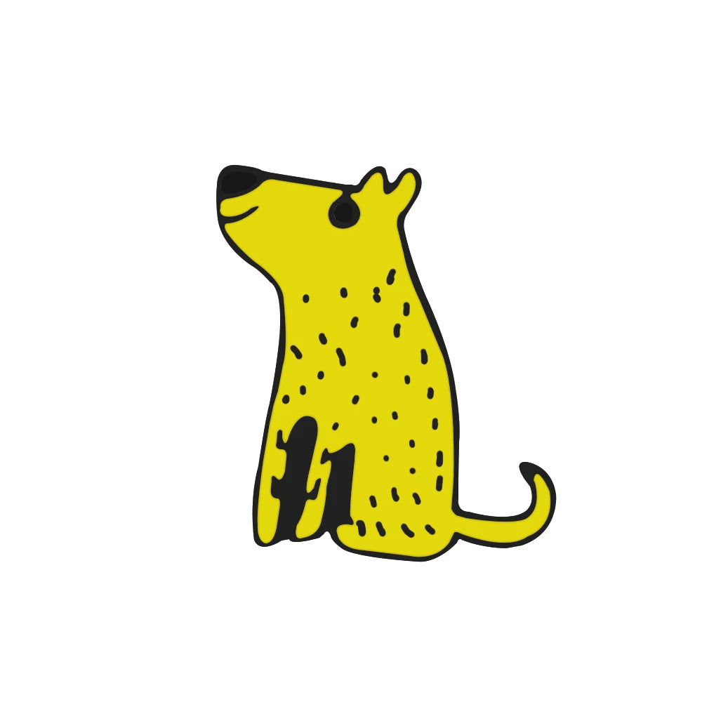 Pet Dog Lover Collection Brooch Cute Corgi German Shepherd Golden Retriever Dog Enamel Pins Women Men Lapel Pin Badges Jewelry