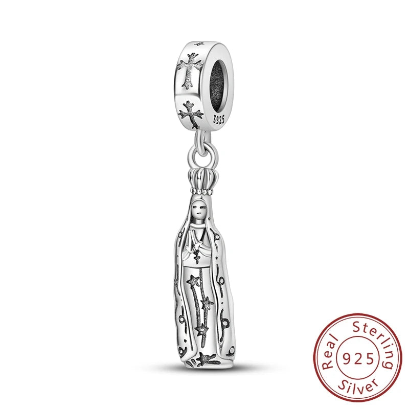 New 925 Sterling Silver Charms Beads Pendant Devil's Eye Blue Zircon Charms For Original Bracelet Charms DIY Jewelry Gift