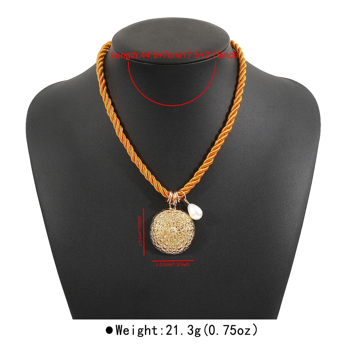 ZAA Personalized Ocean Style Hand Woven Colorful Rope Necklace