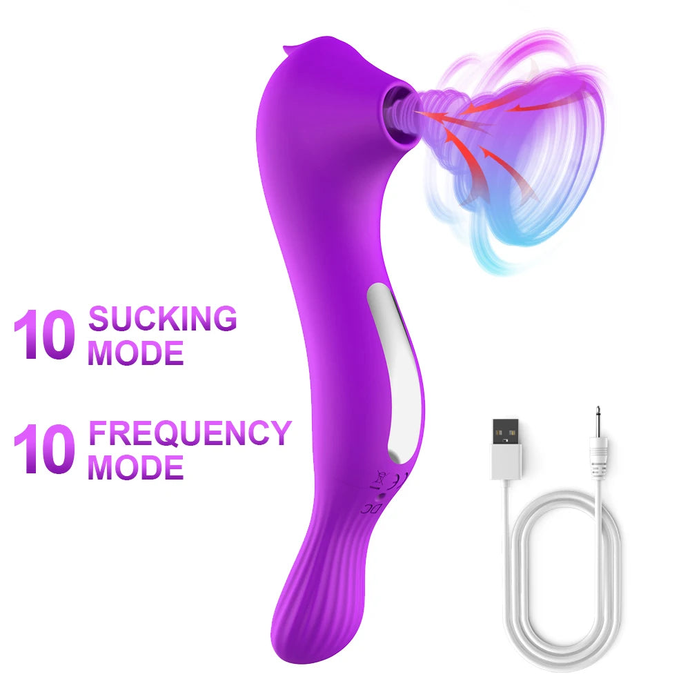 20 Powerful Vibration Modes Sucking Vibrator Female Vagina Massager G-Spot Clitoris stimulator Vacuum Suction Sex Toys for Women