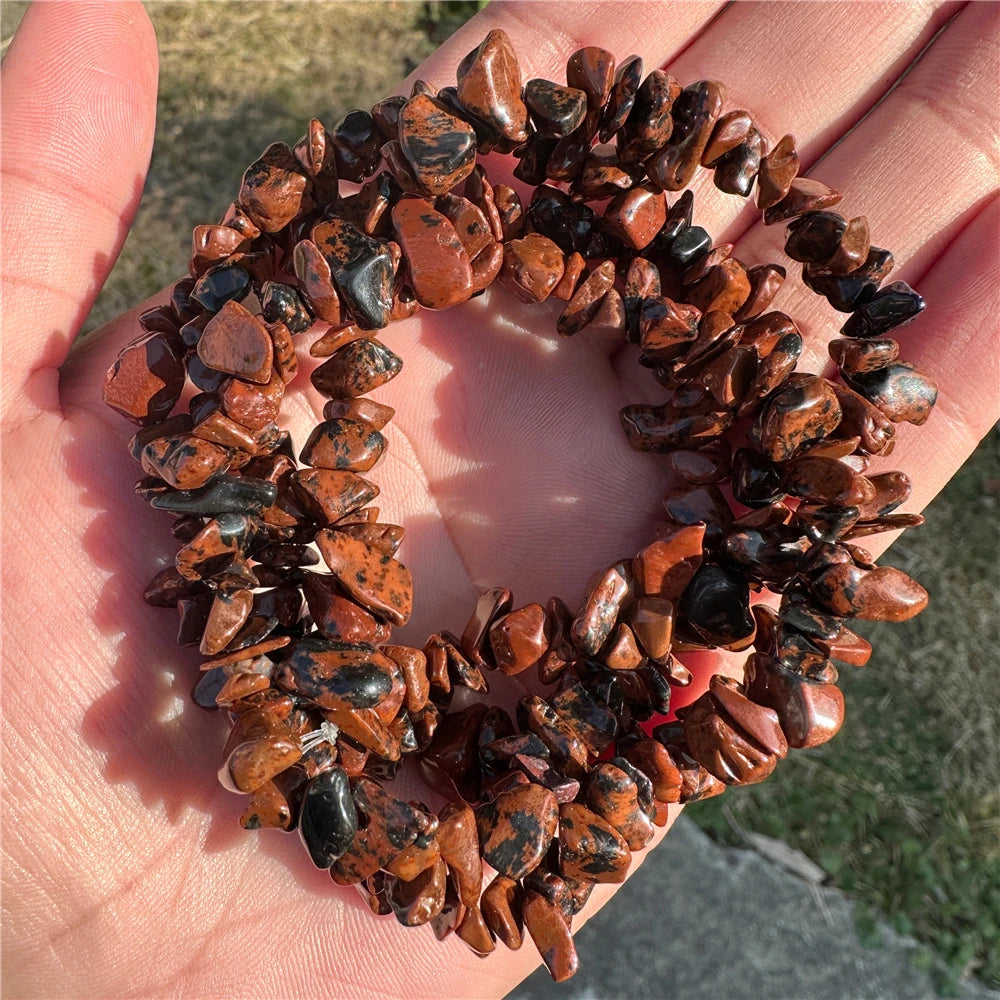 5-8MM Irregular Labradorite Chips Bead Amethysts Malachite Aquamarine Citrine Gravel Stone Beads For Jewelry Making Accessories