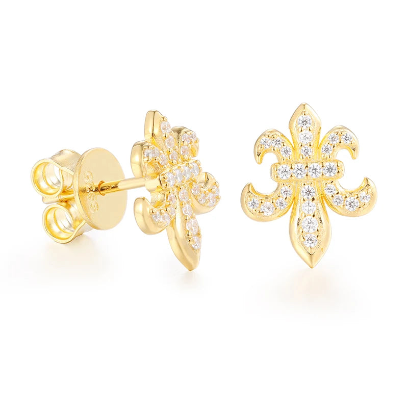 Classic Skeleton Moissanite 925 Earring For Women Jewelry Top Quality 100% s925 Sterling Silver Fashion Earrings Engagement